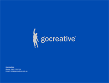 Tablet Screenshot of gocreative.com.au
